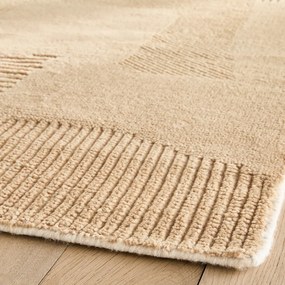 Handgeknoopt wollen vloerkleed, TWEEDY