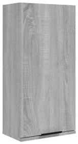 vidaXL Badkamerkast wandgemonteerd 32x20x67 cm grijs sonoma eikenkleur