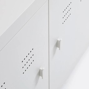 3-deurs buffetkast van metaal, Livona