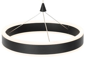 Hanglamp zwart 30 cm incl. LED 3-staps dimbaar - Lyani