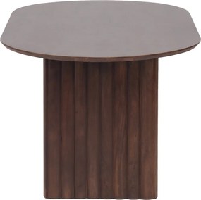 Eettafel Geribbelde Poot 200cm - 200 X 100cm.