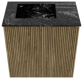 Mondiaz Joya DLux 40cm toiletmeubel dusk met wastafel faye links zonder kraangat lava