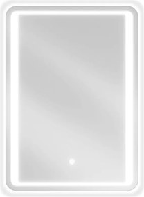 Mexen Zusa verlicht badkamer spiegel 50 x 70 cm, LED 6000K, antivermogen - 9808-050-070-611-00