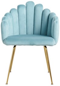 Bhoja stoel van fluweel