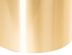 Moderne vloerlamp zwart met goud - Lofty Modern E27 cilinder / rond rond Binnenverlichting Lamp