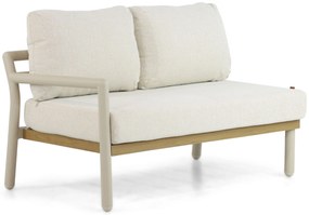 Hoek loungeset 7 personen Aluminium Taupe  Santika Furniture Santika