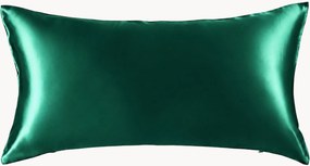 Kussenhoes Emerald Green van moerbeizijde satijn