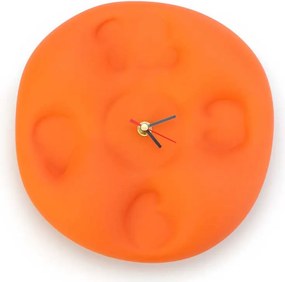 Teun Zwets - Bubble Clock Oranje