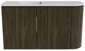 Mondiaz Joya DLux 70cm toiletmeubel ronding rechts shadow met wastafel faye links 1 kraangat opalo