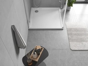 Mexen Flow douchebak vierkant slim 95 x 95 cm, wit glans - 46S109595