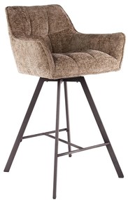 Draaibare Barstoel Renegade Stof Champagne