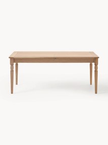 Uitschuifbare houten eettafel Eton, handgemaakt, 180 - 230 x 95 cm