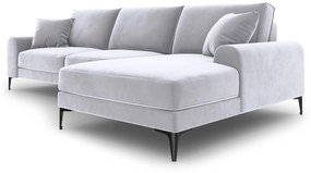 4.5-zitshoekbank Madara rechts velvet | Mazzini Sofas
