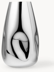 Grote mondgeblazen glazen vaas Mirror, H 35 cm