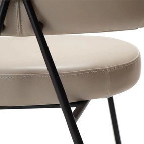 Dan-Form Roost Design Eetkamerstoel Cashmere Vintage Kunstleer