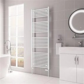 Eastbrook Biava multirail handdoekradiator 60x170cm 1072W wit glans