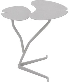 Goossens Salontafel Lelie organisch, metaal grijs,, 51 x 53 x 38 cm