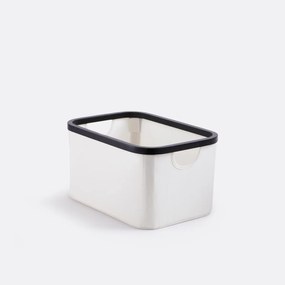 Zwart-witte opbergmand, maat M, YOANI