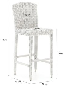 Intenso Sergio/ROUGH-X 80cm barset 3-delig