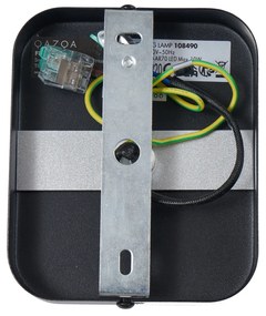 Design plafondspot zwart GU10 70mm draai- en kantelbaar - Vo