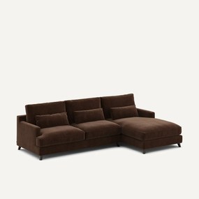Chenille fluwelen hoekbank, Alwine