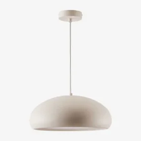 Plafondlamp In Metaal Hilma Tapioca Beige - Sklum