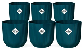 6x Pot elho Vibes Fold Round blauw