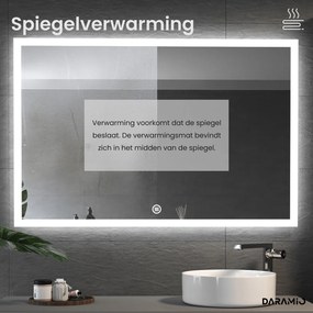 Spiegel met verlichting F1