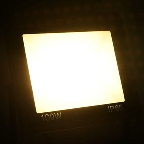 vidaXL Spotlight LED 100 W warmwit