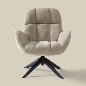 Draaibare Fauteuil Modern Beige