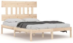 vidaXL Bedframe massief hout 120x200 cm