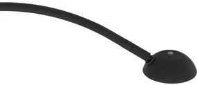 Goossens Verlichting Tbv Hoofdbord Light, Model h = black fix schotel (set van 2 stuks) led