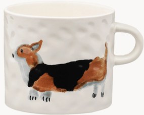 Handbeschilderde beker Corgi
