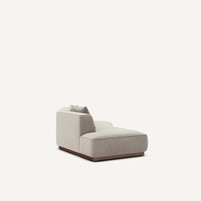 Halve zetel links in chenille fluweel, JACOPO