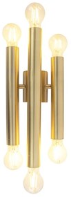 Hotel Chique wandlamp goud 6-lichts -Tubi
