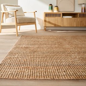Handgeweven jute vloerkleed, AFTAS