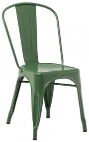 Set Van 4 Stapelbare Lix-stoelen Groen – Kool - Sklum