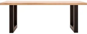 Goossens Eettafel Blade, Strak blad 260 x 100 cm 6 cm dik