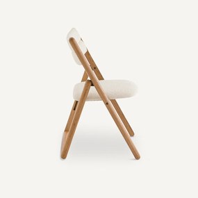 Eiken plooistoel Camminata design E.Gallina