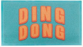 Wasbare deurmat Blue Ding Dong