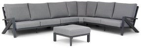 Hoek loungeset 5 personen Aluminium Grijs  Santika Furniture Santika Cinta