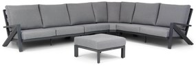 Hoek loungeset  Aluminium Grijs 5 personen Santika Furniture Santika Cinta