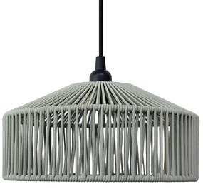 Buitenlamp Bohemian hanglamp groen touw IP44 - CalabardinaBohemian E27 IP44 Bohemian Buitenverlichting rond