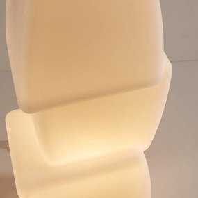 Tafellamp in opalineglas, ETERA