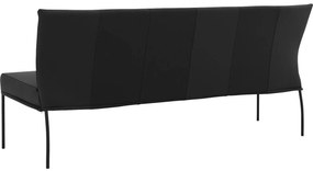 Goossens Eetkamerbank Funk, Zonder arm, 210 cm breed