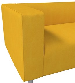 Dekoria IKEA zitbankhoes voor Klippan 2-zitsbank, mosterdgeel