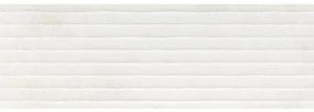 Baldocer Ceramica Code wandtegel - 40x120cm - Rechthoek - 11mm - gerectificeerd - Betonlook - Tesla white SW07312220-3