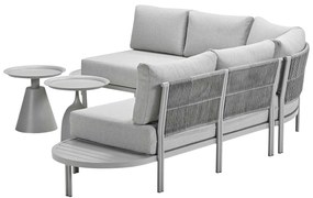 Garden Impressions Queenstown loungeset 5-delig - taupe