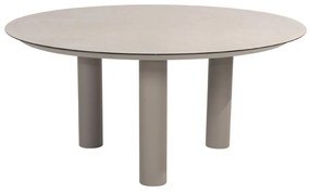 Taste by 4 Seasons Donato tuintafel cloud met geprint keramisch blad Ø 160 cm SALE Tuintafel lichtgrijs weerbestendig