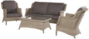 4 Seasons Outdoor | Del mar living pure  Loungeset    beige weerbestendig